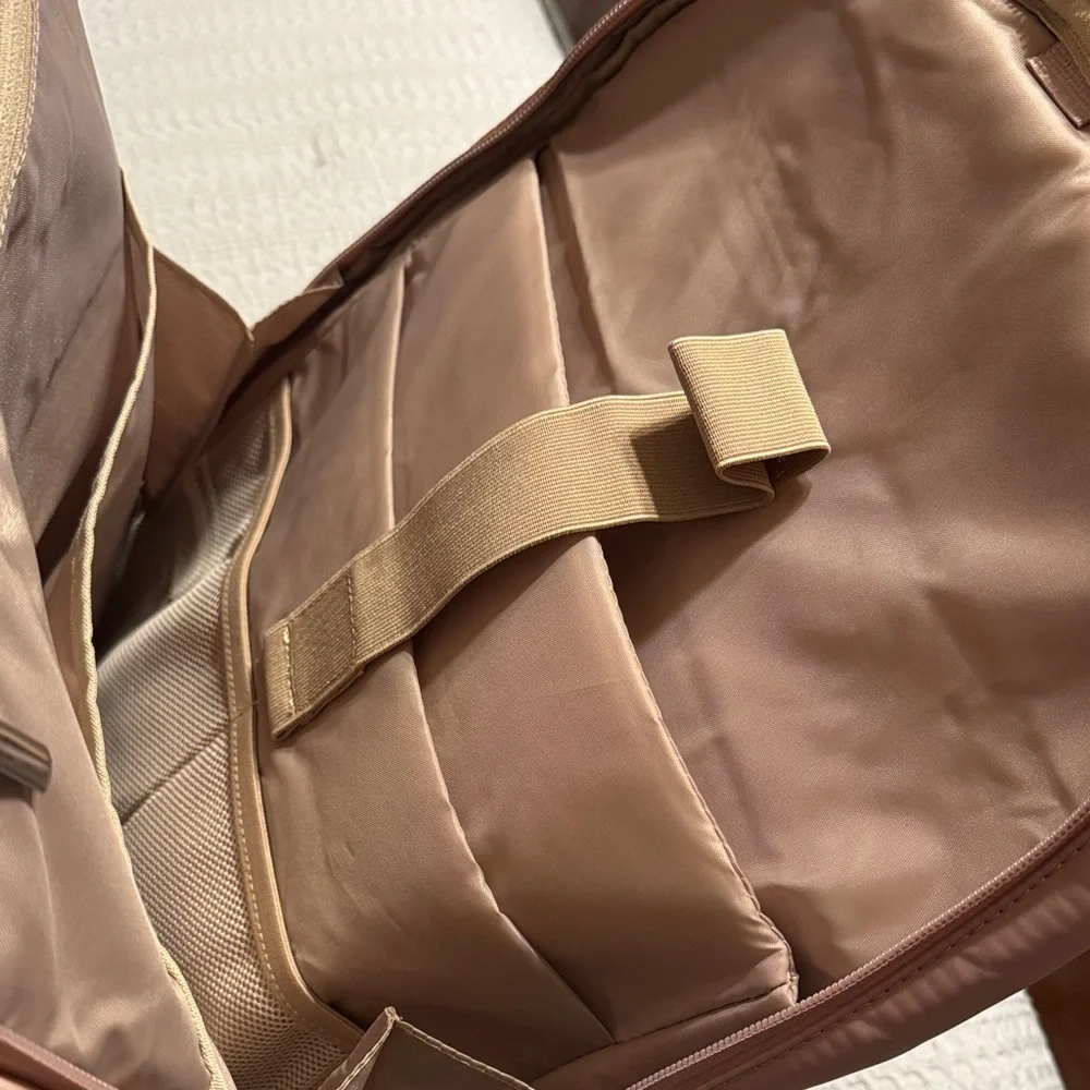Light Flight Pink Backpack with Gold Accents - Picture 8 of 10